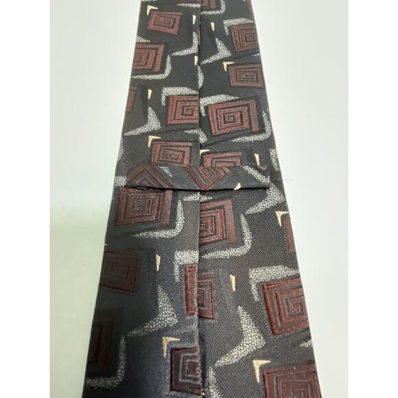 Lords Handmade In Spain Designer Silk Tie Cream Tipping - Picture 4 of 16